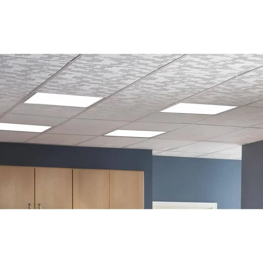 5PK Acrylic Drop Ceiling Lighting Panel Plastic Lens 24x24 x.156 Clear Prismatic